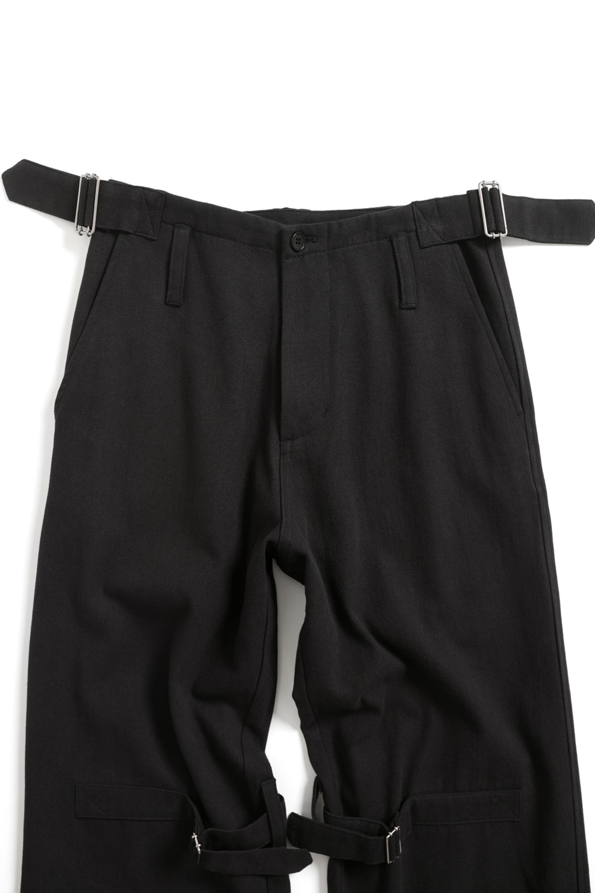 해칭룸(HATCHINGROOM) Bondage Pants Black