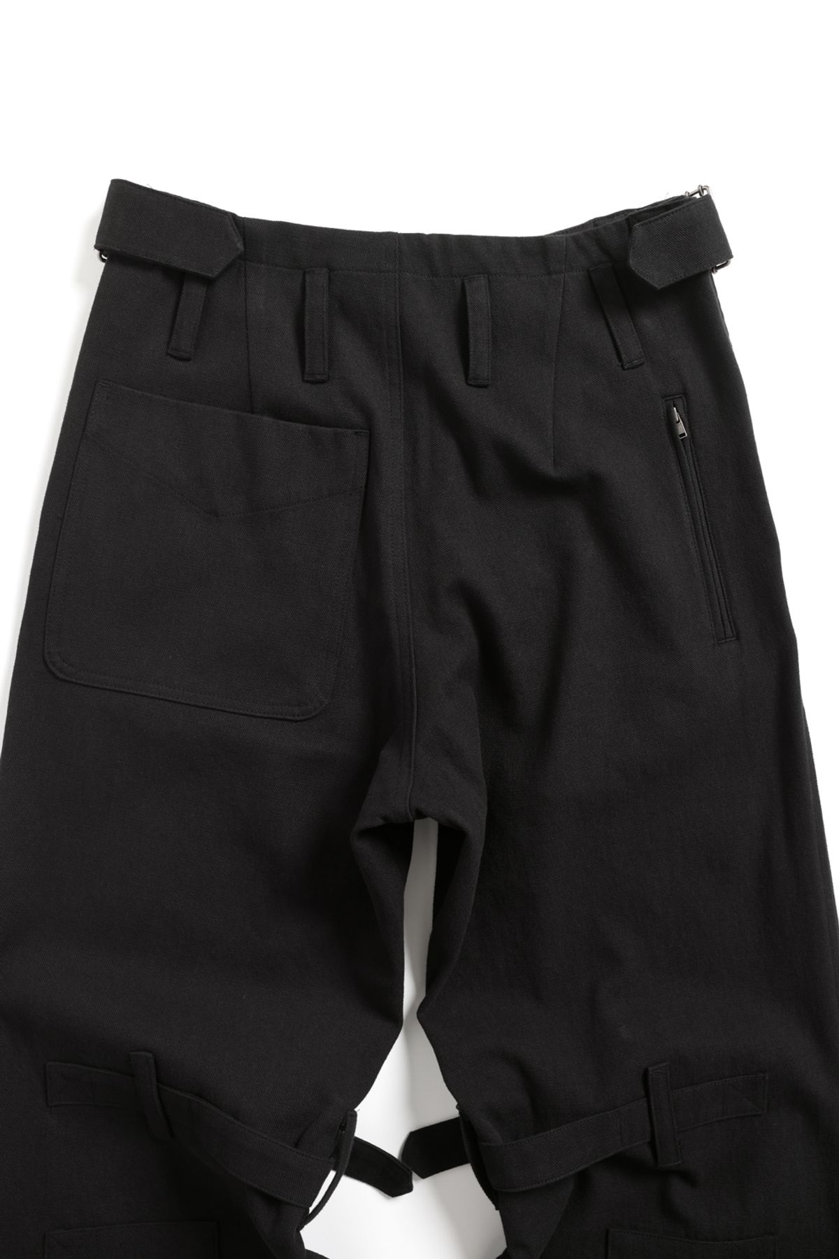 해칭룸(HATCHINGROOM) Bondage Pants Black