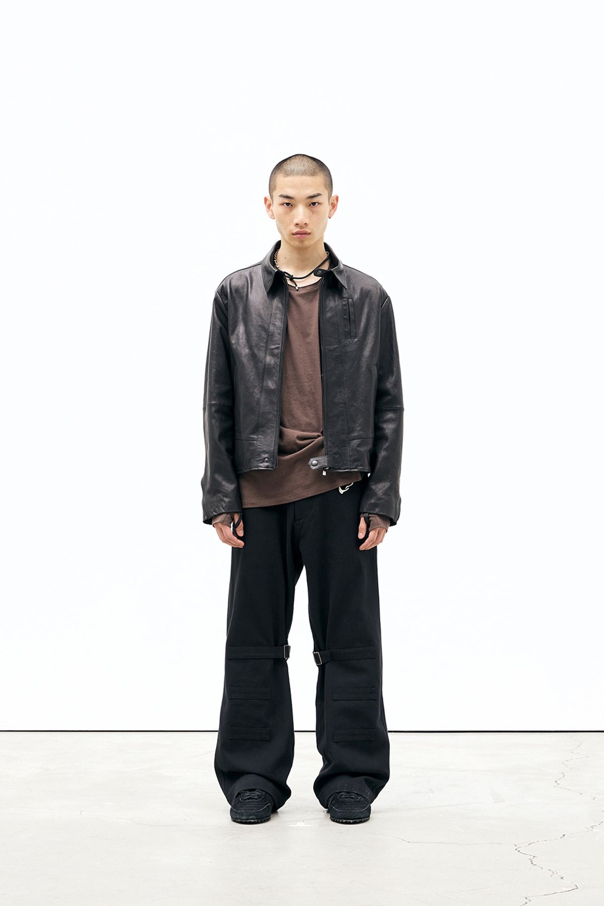 해칭룸(HATCHINGROOM) Bondage Pants Black