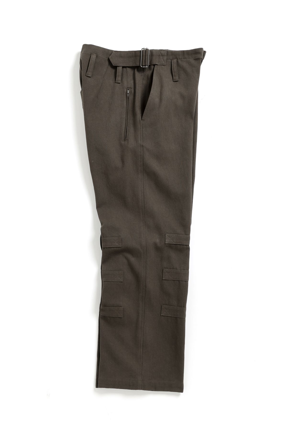 해칭룸(HATCHINGROOM) Bondage Pants Mud Khaki