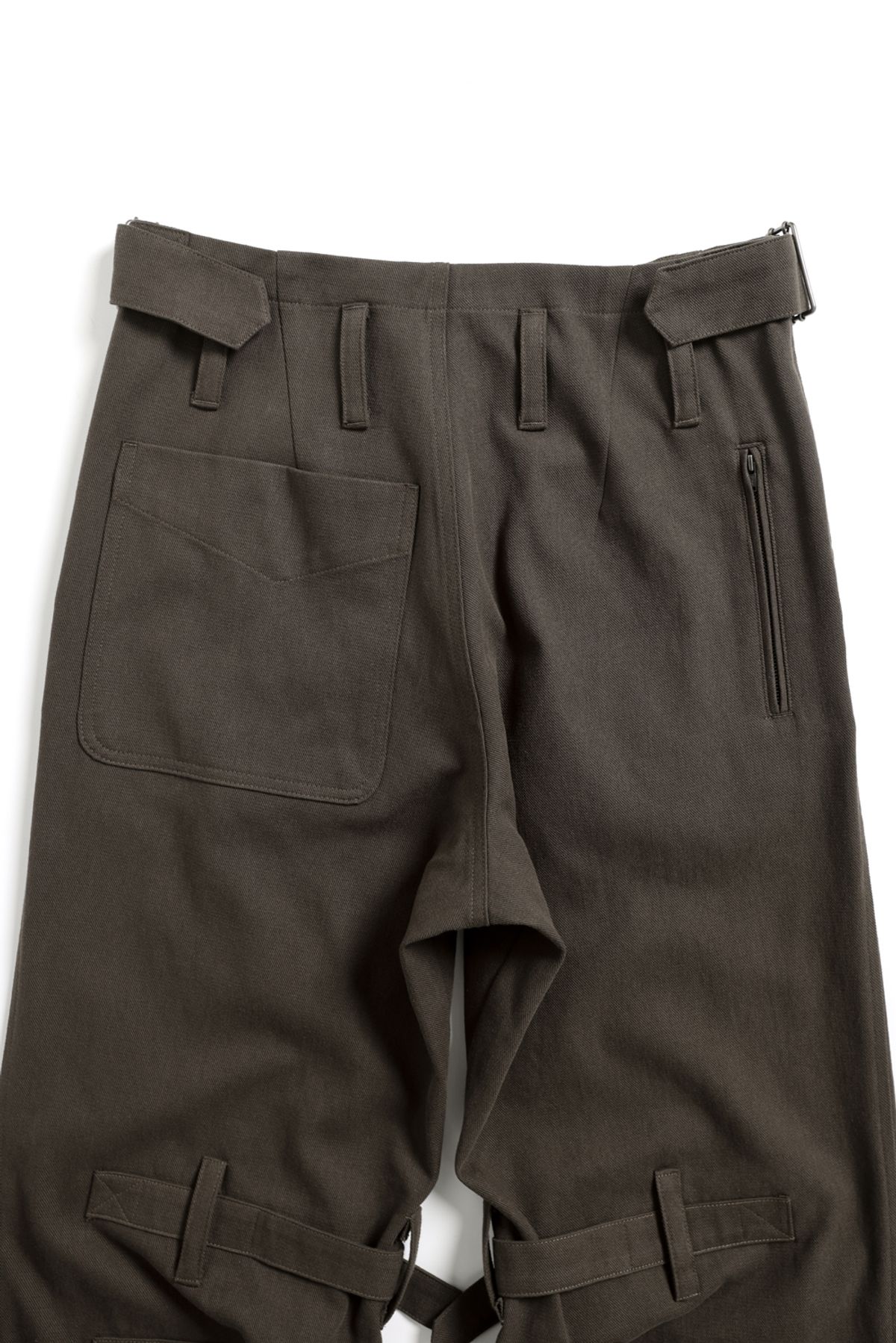 해칭룸(HATCHINGROOM) Bondage Pants Mud Khaki