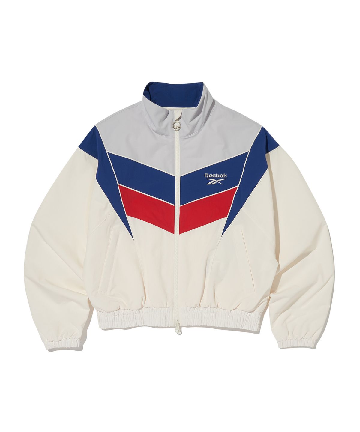 리복(REEBOK) 헤리티지 크롭 윈드 브레이커 (W) - 화이트