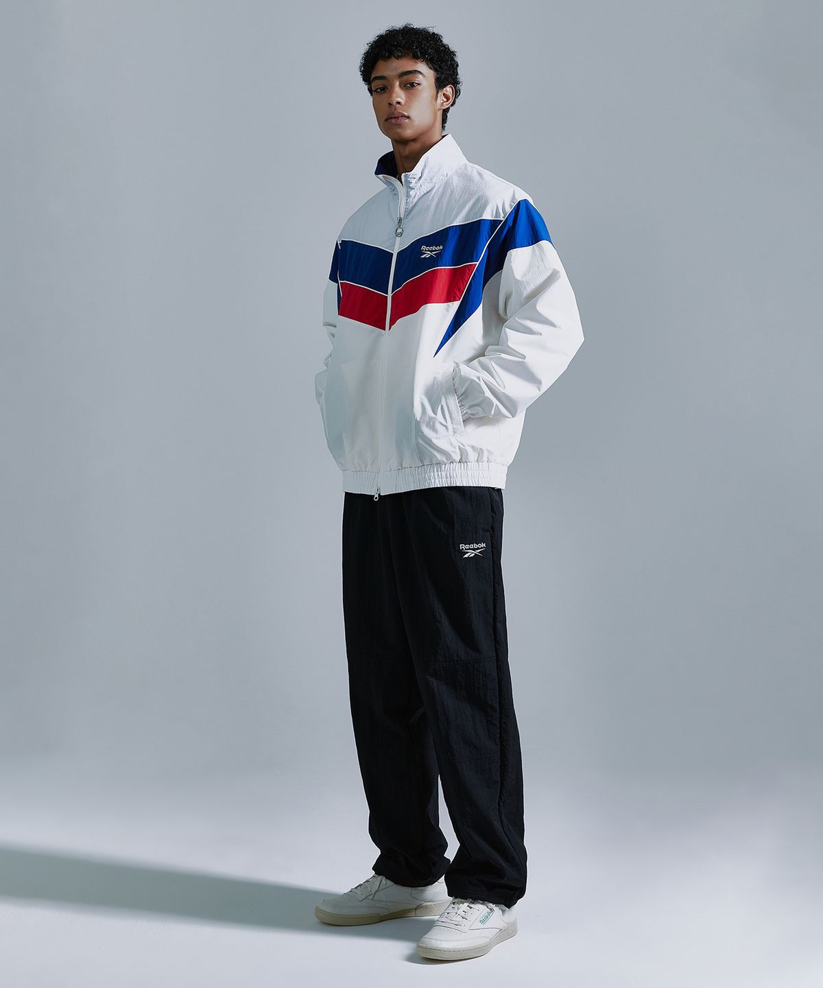 리복(REEBOK) 헤리티지 윈드 브레이커 - 화이트