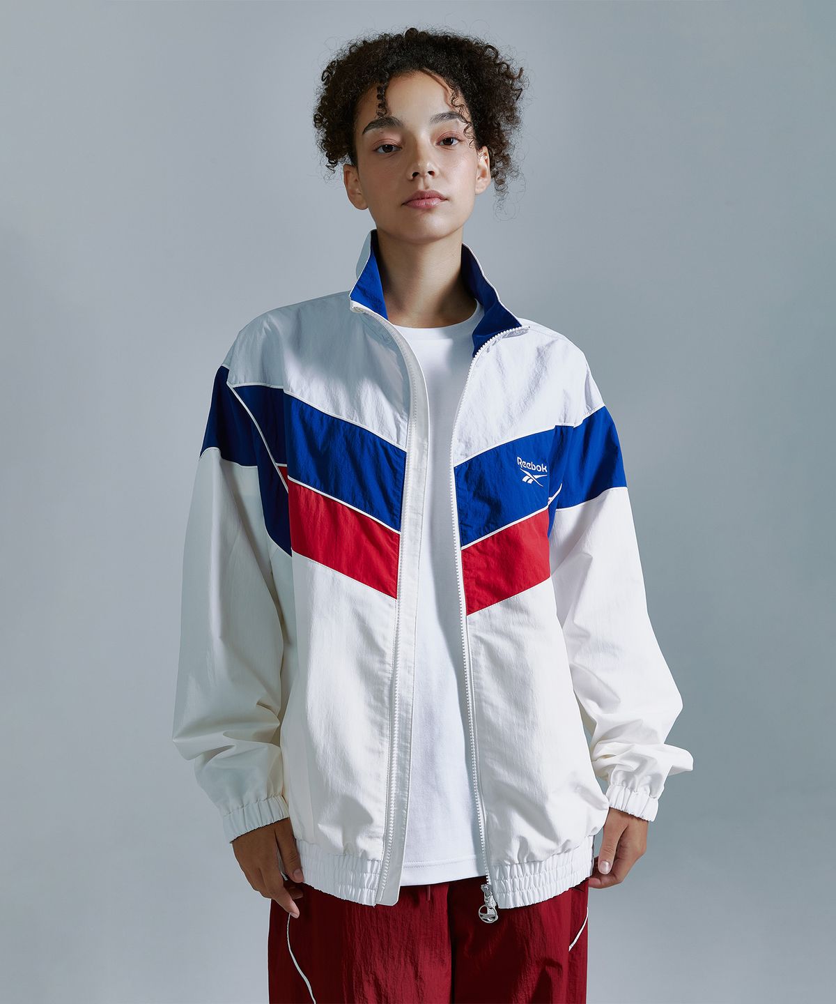 리복(REEBOK) 헤리티지 윈드 브레이커 - 화이트