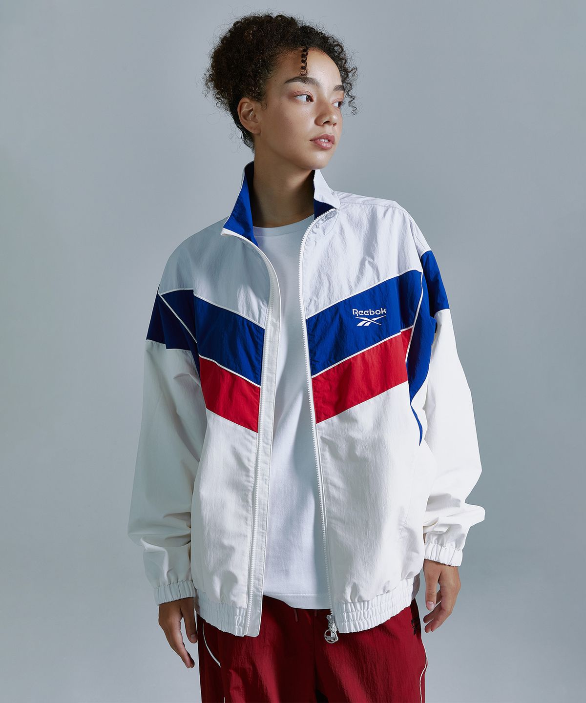리복(REEBOK) 헤리티지 윈드 브레이커 - 화이트