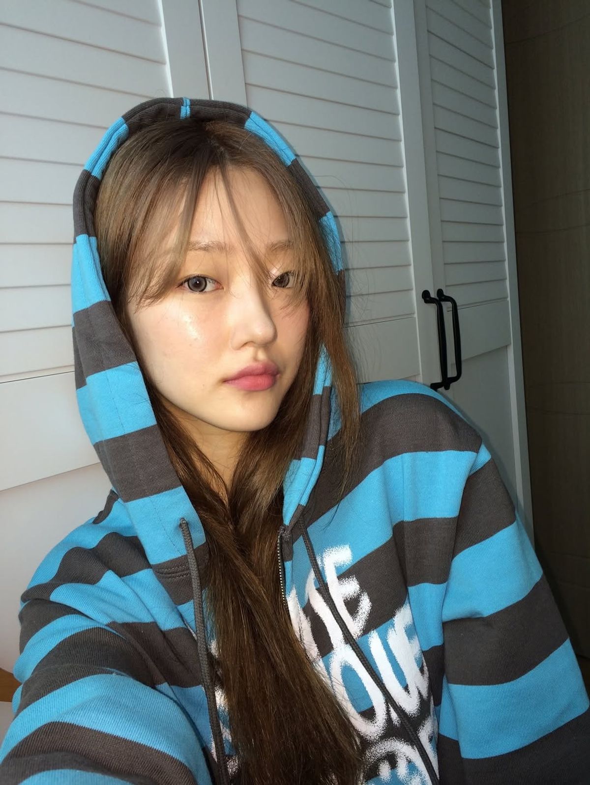 이스트쿤스트(ISTKUNST) PISS OFF ST HOOD ZIP UP_BLUE(IK2EFMM483A)