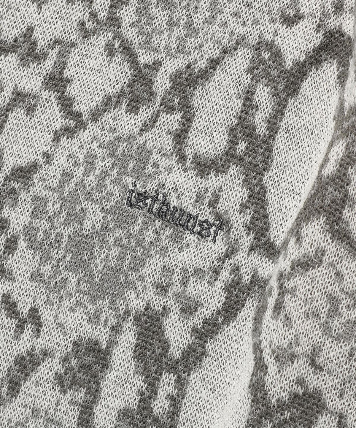 이스트쿤스트(ISTKUNST) PYTHON POLO KNIT_WHITE(IK2EFMK640A)