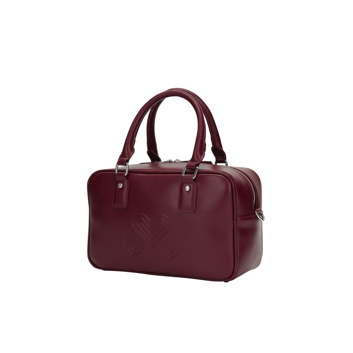 마틴골프(MARTINE GOLF) Square Pocket Tote Bag _BURGUNDY