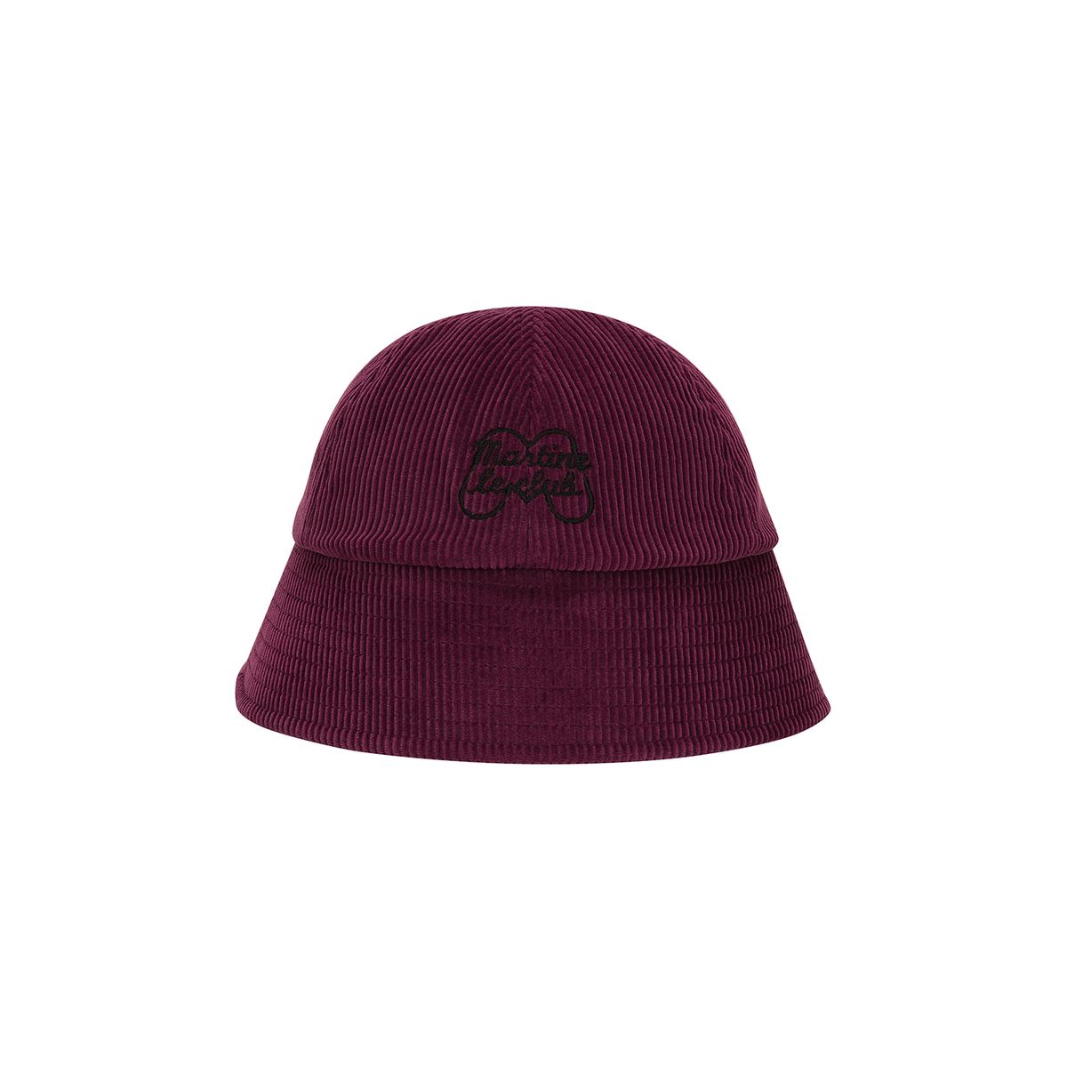 마틴골프(MARTINE GOLF) Symbol Corduroy Bucket Hat_BURGUNDY