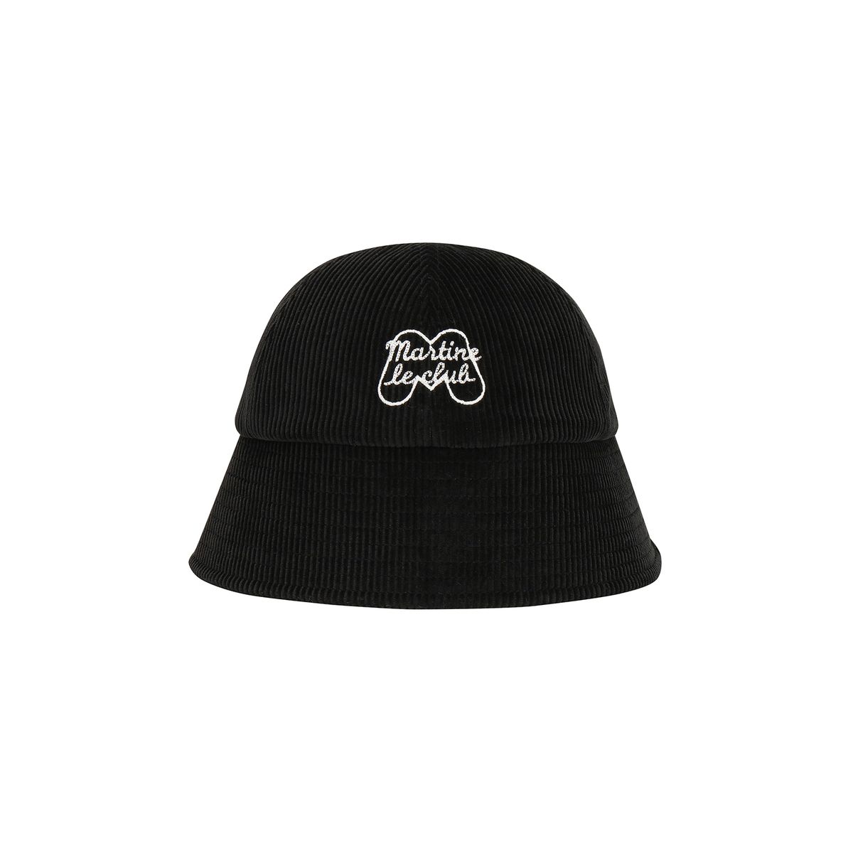마틴골프(MARTINE GOLF) Symbol Corduroy Bucket Hat_BLACK