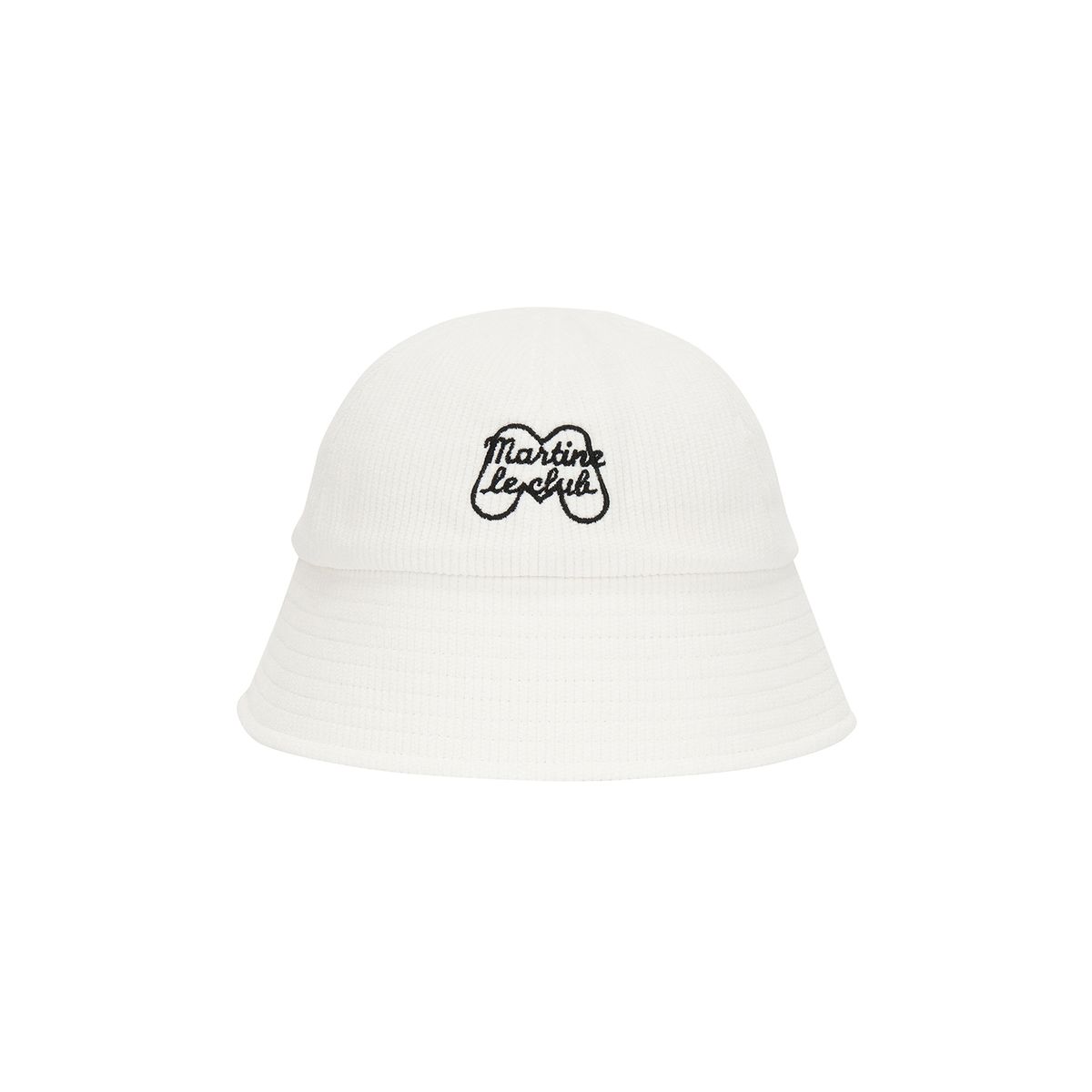 마틴골프(MARTINE GOLF) Symbol Corduroy Bucket Hat_WHITE