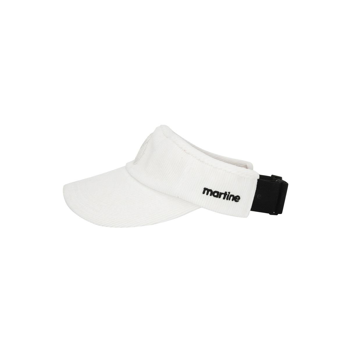 마틴골프(MARTINE GOLF) Symbol Corduroy Visor_WHITE