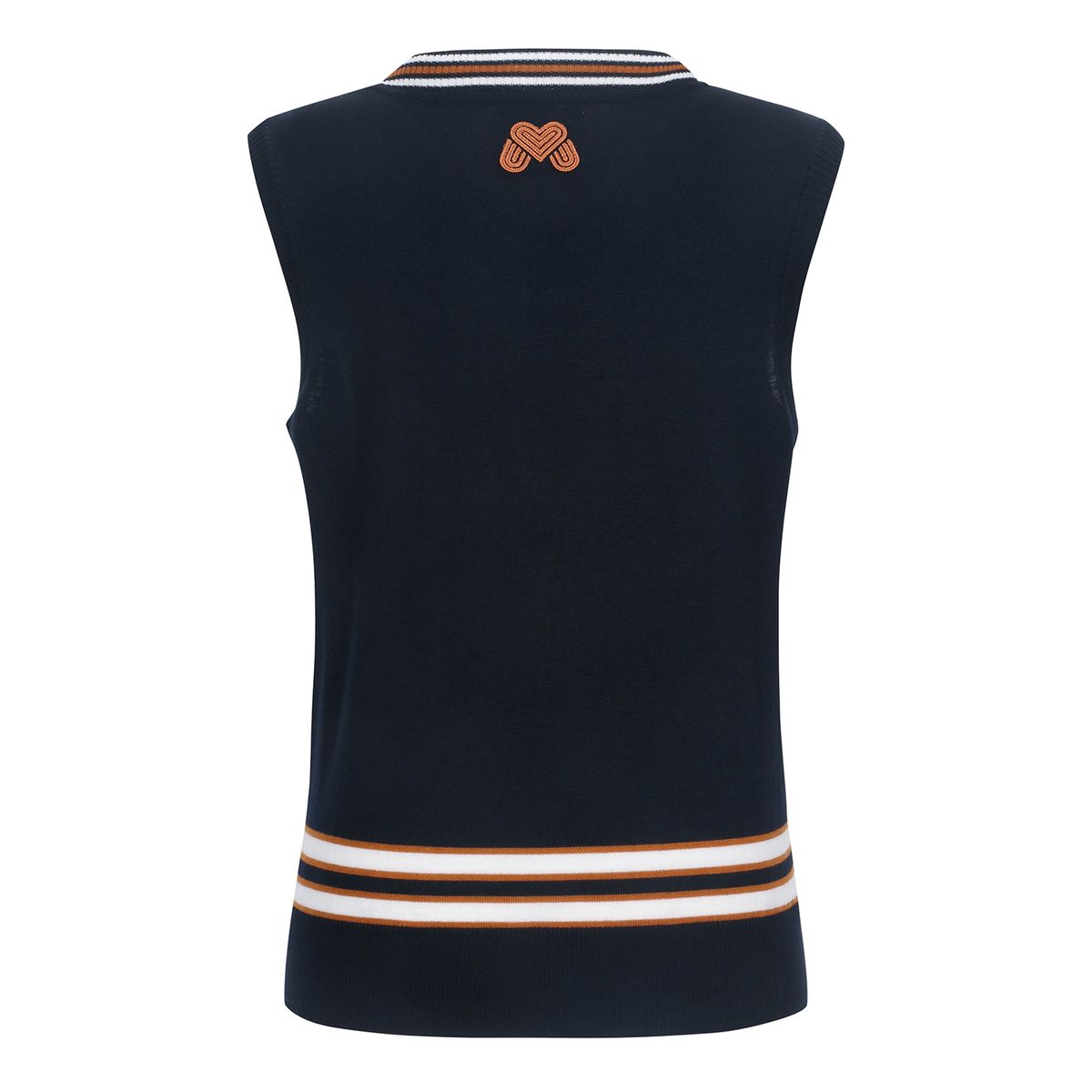 마틴골프(MARTINE GOLF) Y Neck Knit Vest_NAVY