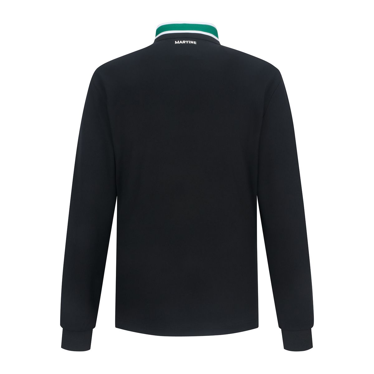 마틴골프(MARTINE GOLF) BAYC Combi Collar Tshirts_BLACK (Men)