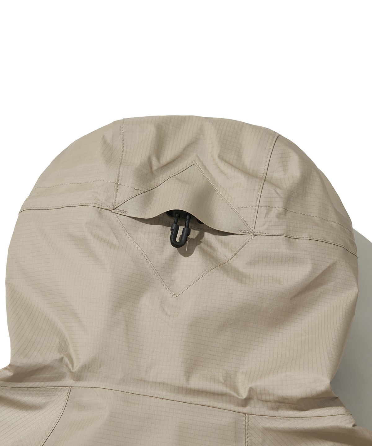 웰터 익스페리먼트(WELTER EXPERIMENT) 3LAYER SLIT REFLECTIVE HARD SHELL JACKET_CREAM_WOL064