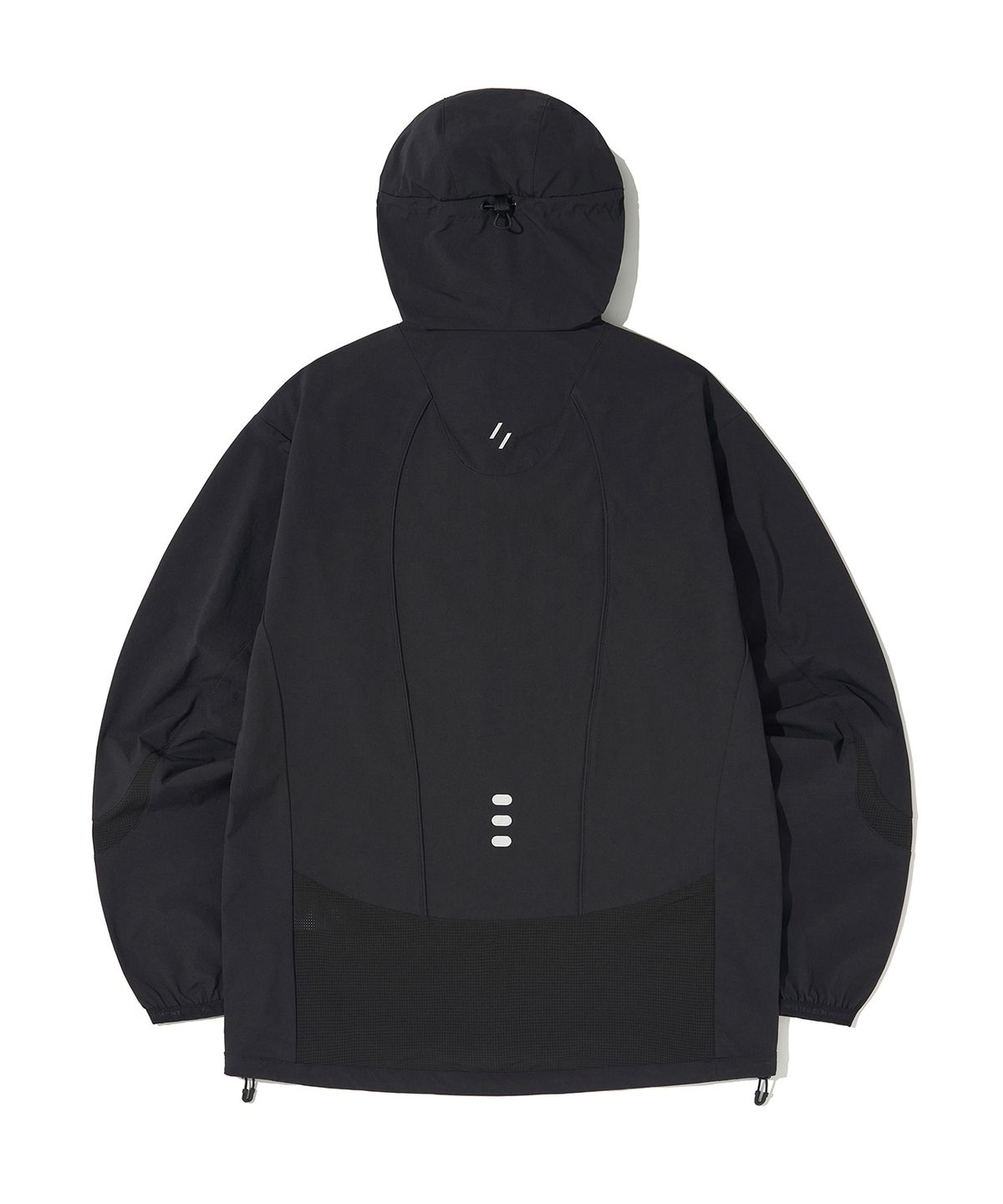 웰터 익스페리먼트(WELTER EXPERIMENT) VEO FLEXABLE WINDBREAKER_BLACK_WOL074