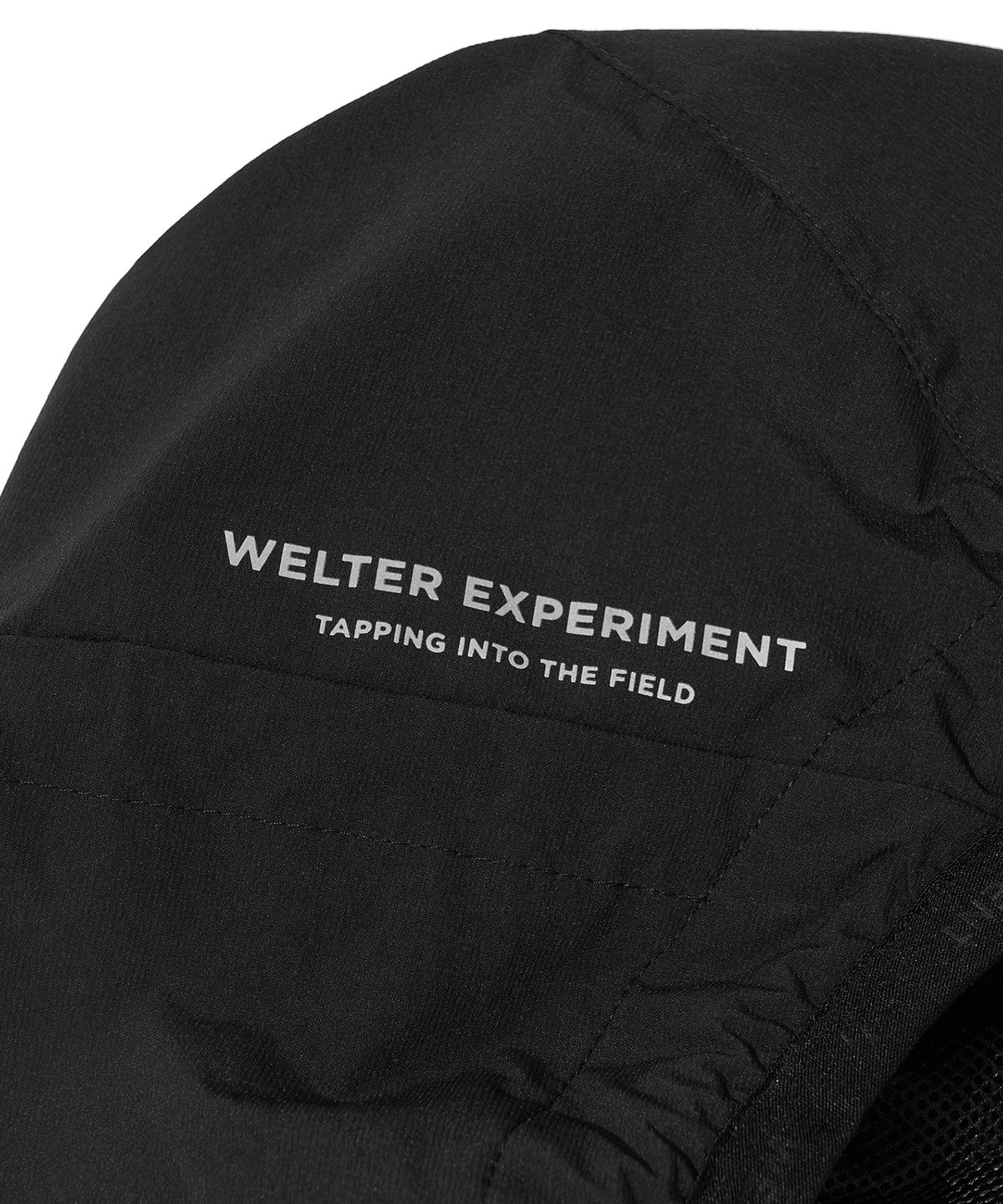 웰터 익스페리먼트(WELTER EXPERIMENT) VEO FLEXABLE WINDBREAKER_BLACK_WOL074