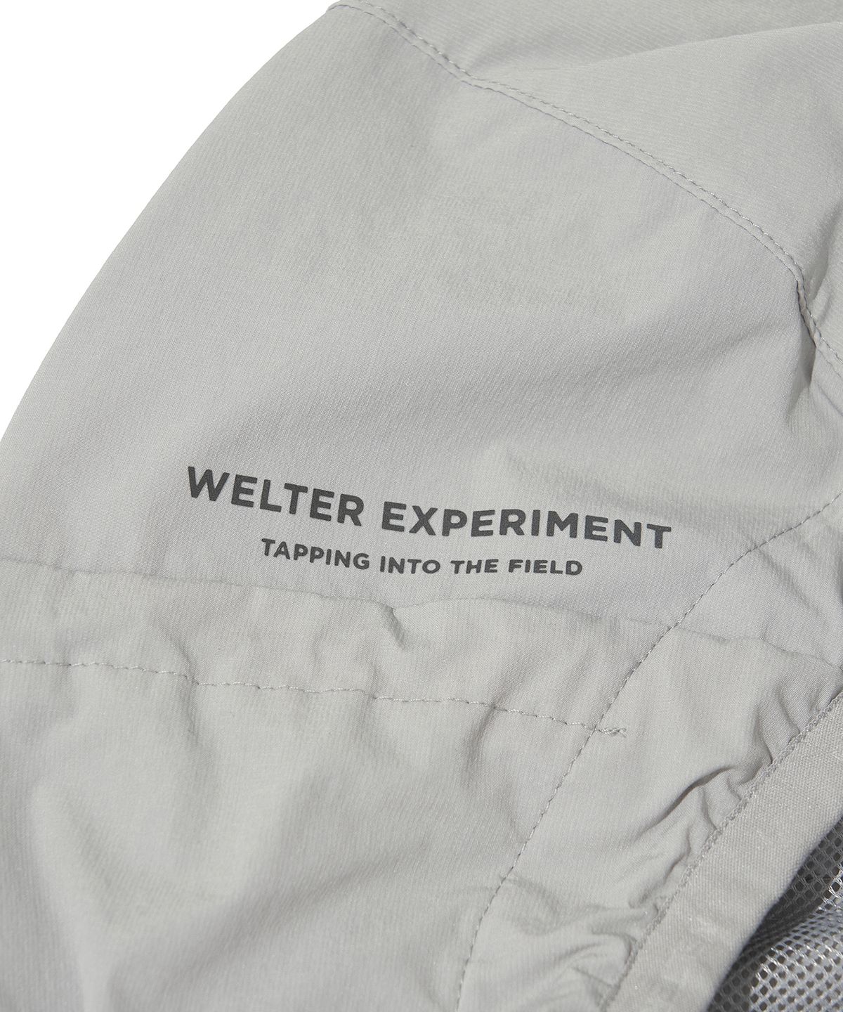 웰터 익스페리먼트(WELTER EXPERIMENT) VEO FLEXABLE WINDBREAKER_LIGHT GRAY_WOL075