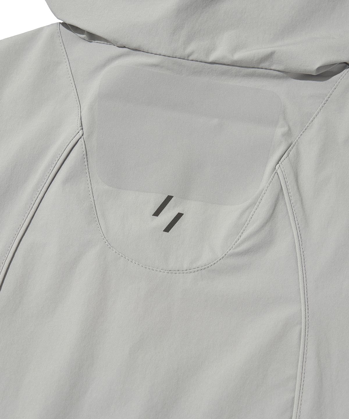 웰터 익스페리먼트(WELTER EXPERIMENT) VEO FLEXABLE WINDBREAKER_LIGHT GRAY_WOL075