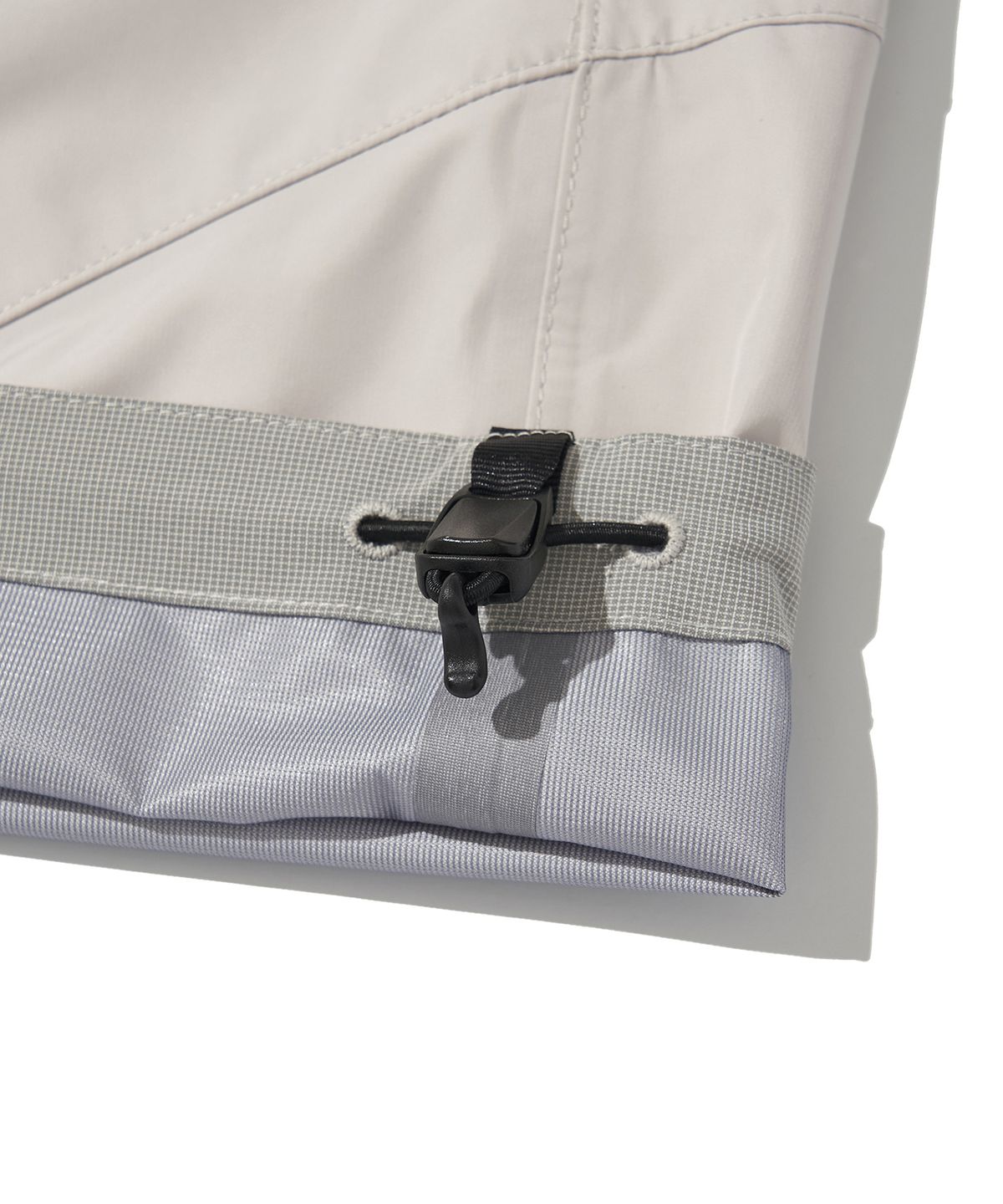 웰터 익스페리먼트(WELTER EXPERIMENT) 3LAYER NUT HOOD SHELL JACKET_WHITE_WOL094