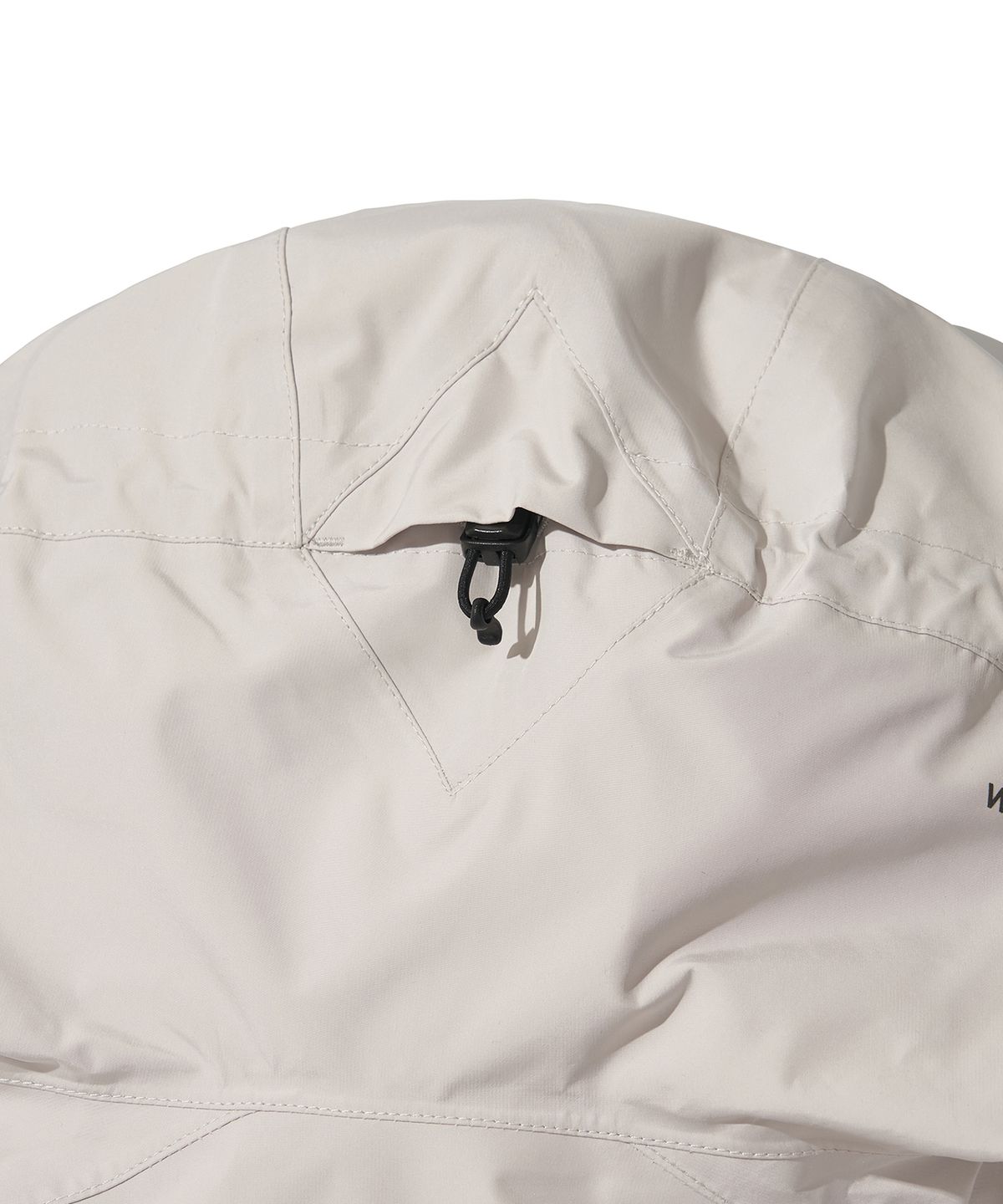 웰터 익스페리먼트(WELTER EXPERIMENT) 3LAYER NUT HOOD SHELL JACKET_WHITE_WOL094