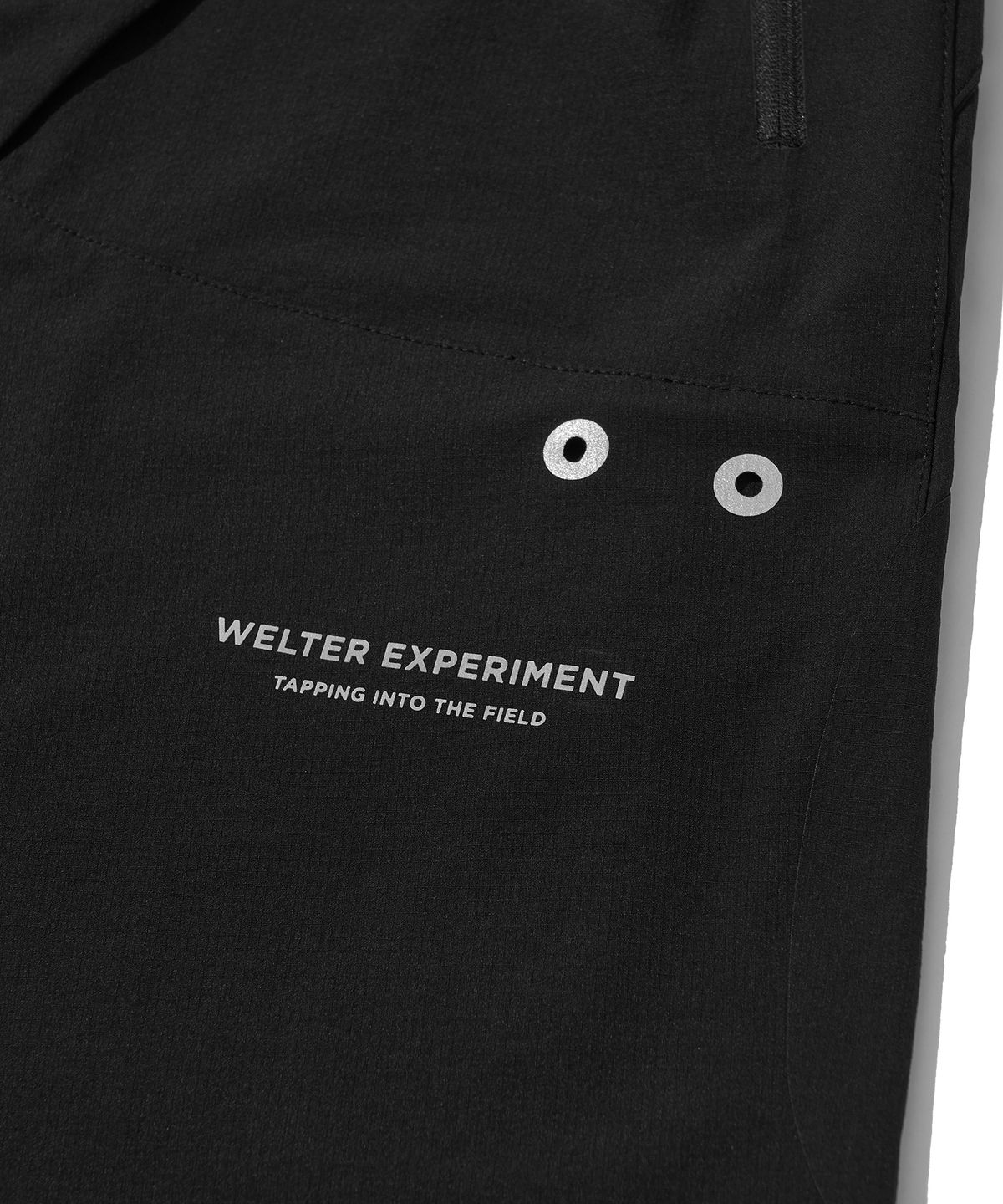 웰터 익스페리먼트(WELTER EXPERIMENT) ATITLAN HEART POCKET HIKE PANTS_BLACK_WPL029