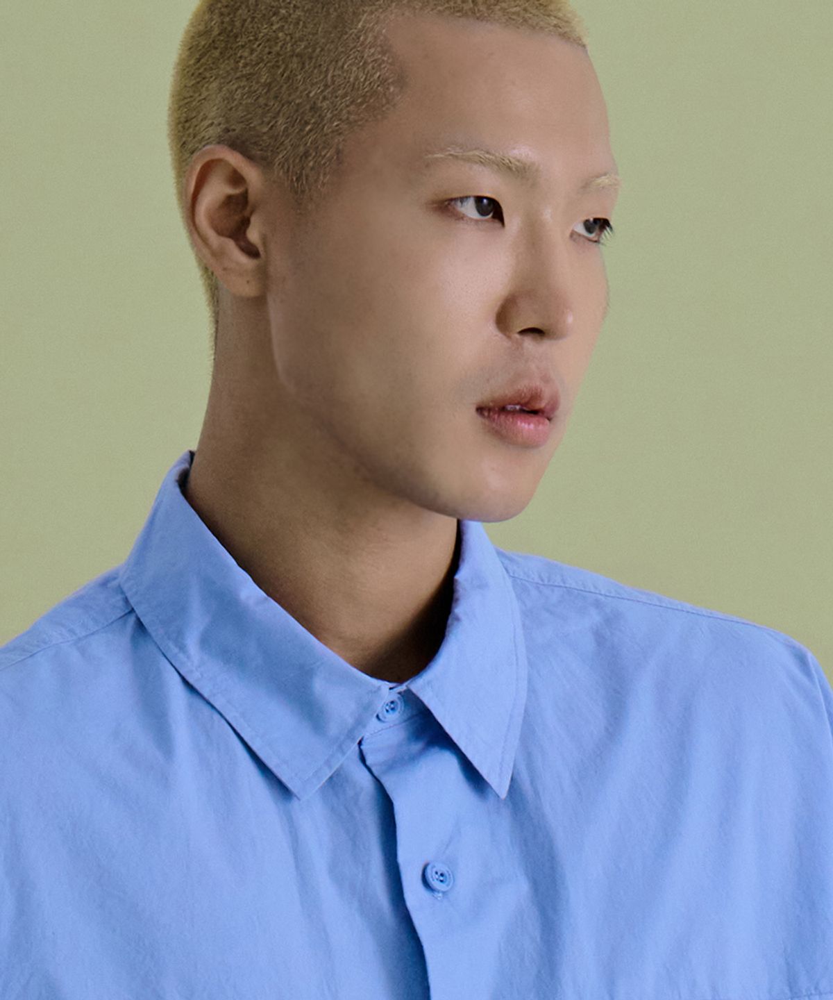 논타입(NONTYPE) COMFY 3PK SHIRTS (SKY BLUE)
