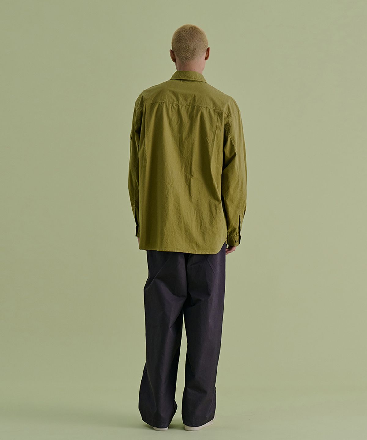 논타입(NONTYPE) COMFY 3PK SHIRTS (OLIVE)