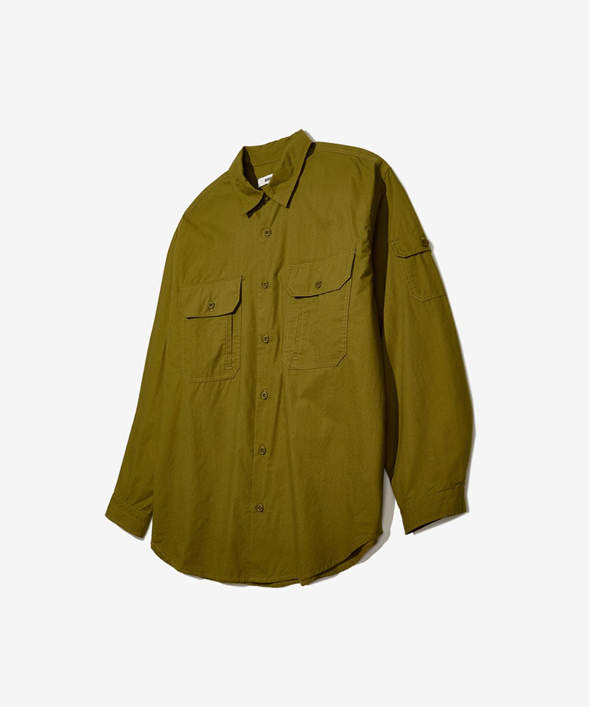 논타입(NONTYPE) COMFY 3PK SHIRTS (OLIVE)