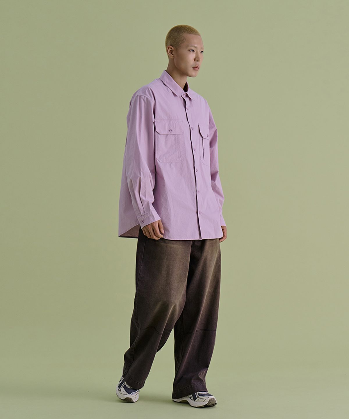 논타입(NONTYPE) COMFY 3PK SHIRTS (PINK)