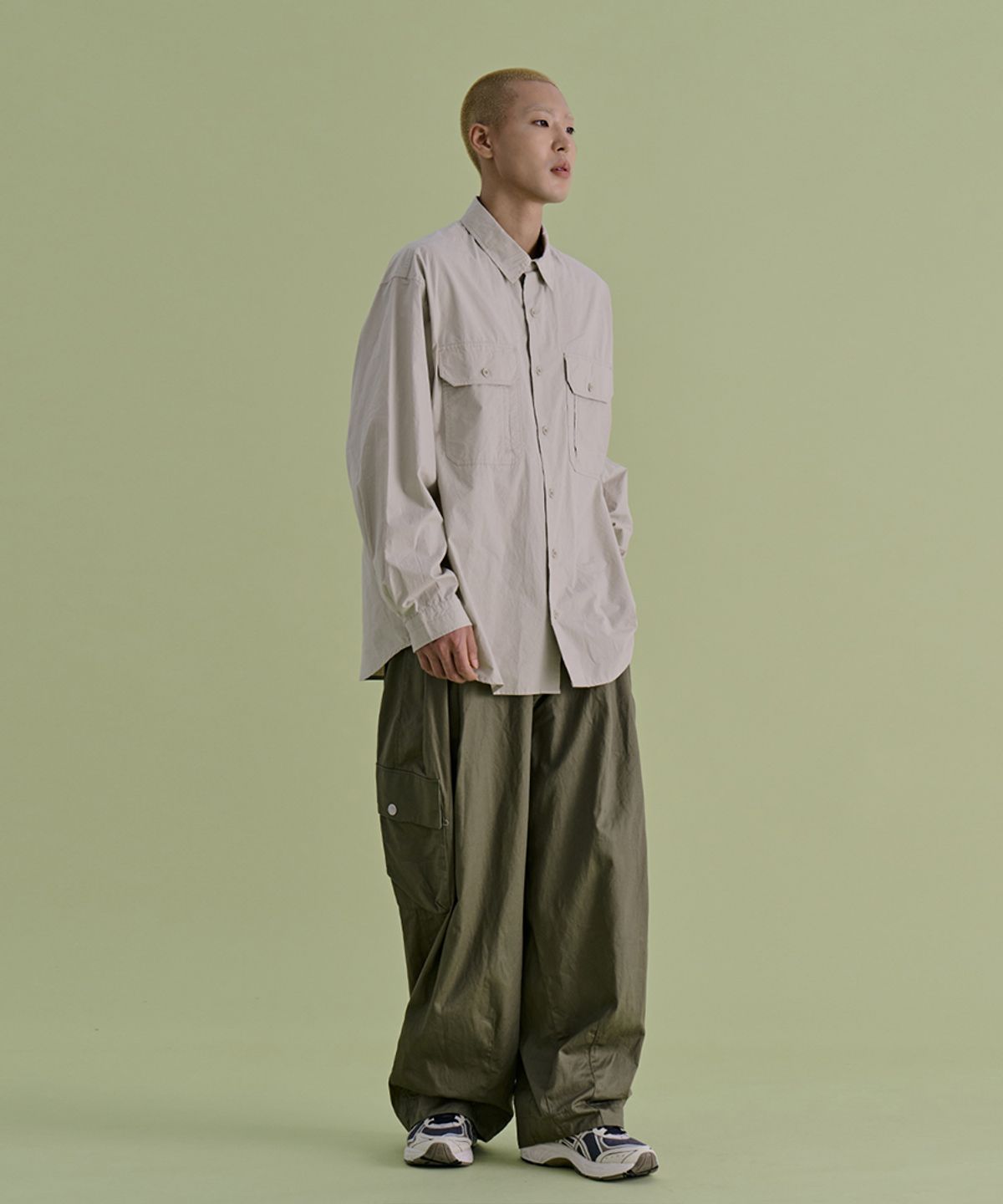 논타입(NONTYPE) COMFY 3PK SHIRTS (BEIGE)