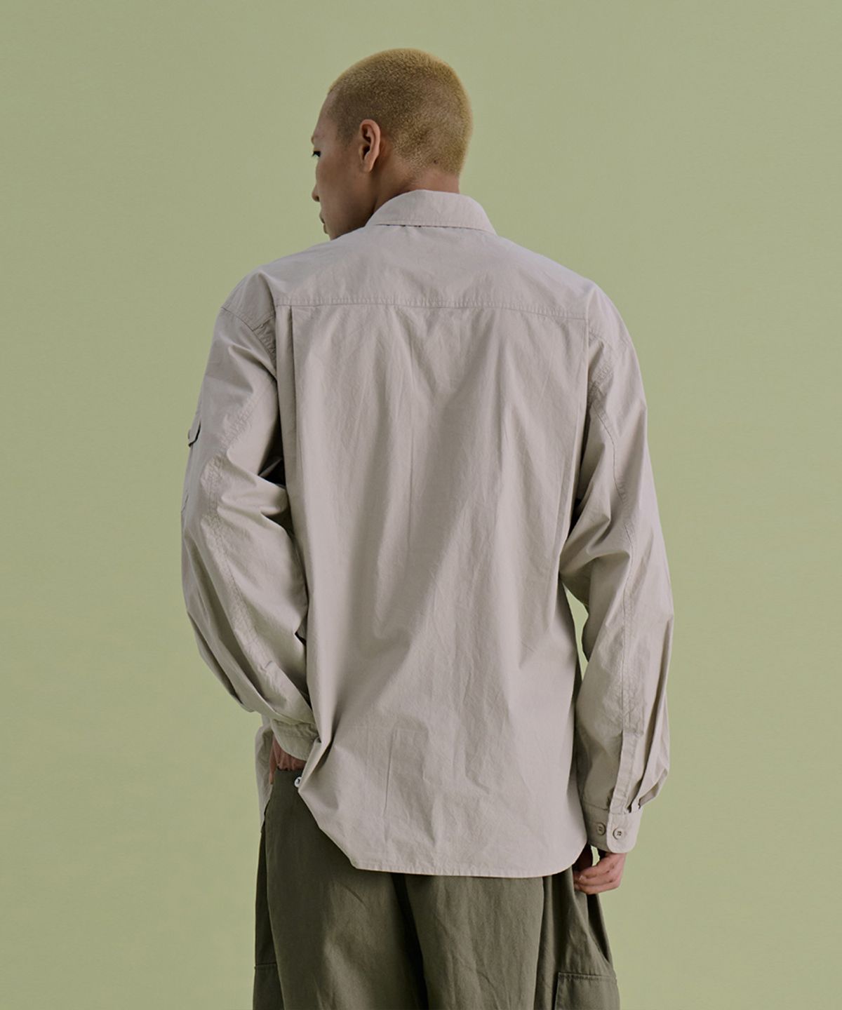 논타입(NONTYPE) COMFY 3PK SHIRTS (BEIGE)
