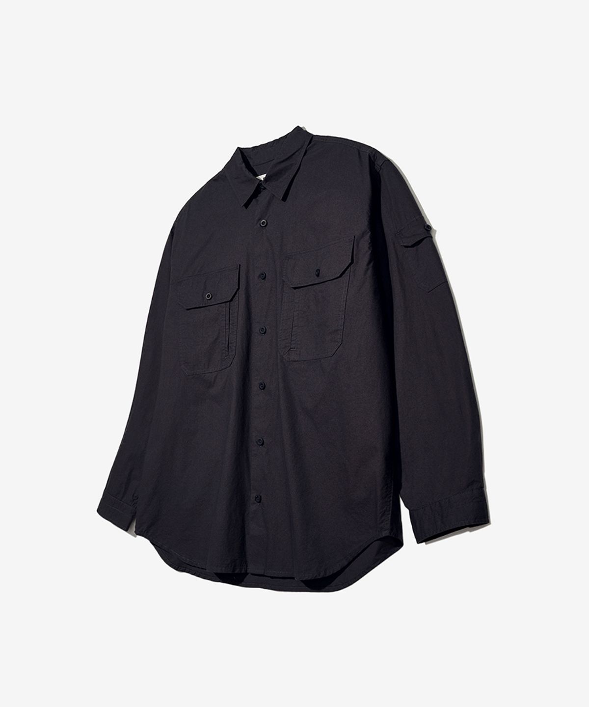 논타입(NONTYPE) COMFY 3PK SHIRTS (CHARCOAL)
