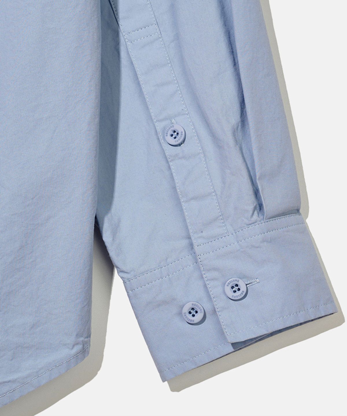 논타입(NONTYPE) LUGGAGE OVERSIZED SHIRTS (SKY BLUE)