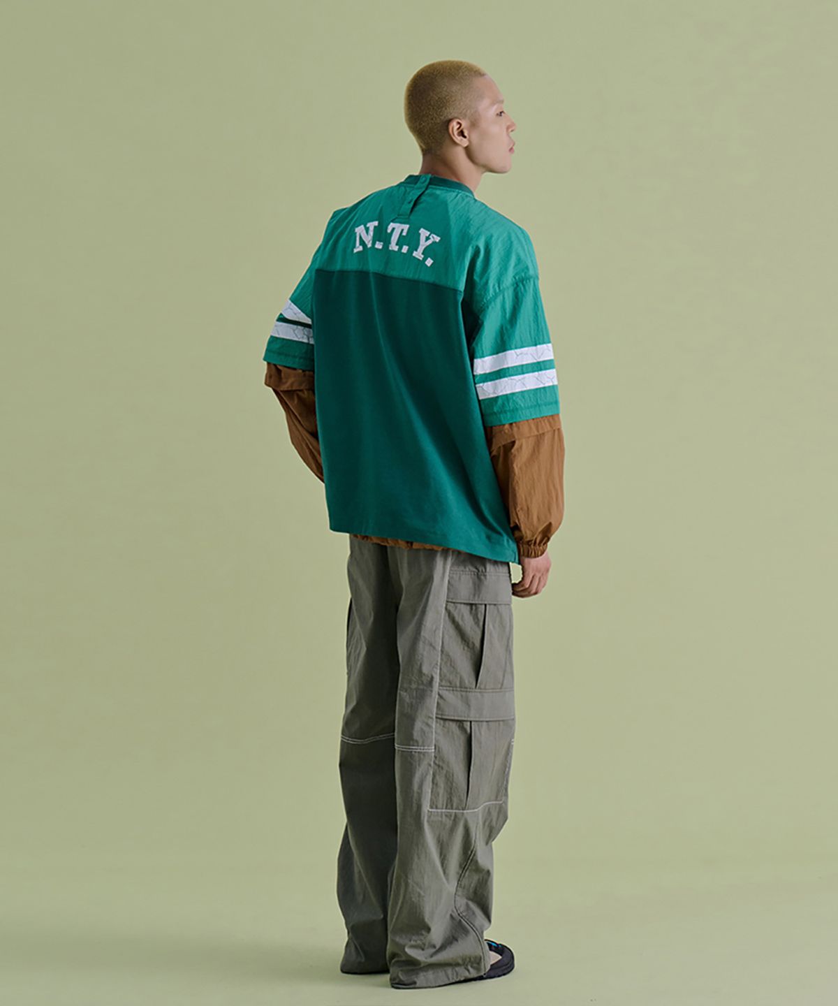 논타입(NONTYPE) TEAM UNIFORM T-SHIRT (GREEN)