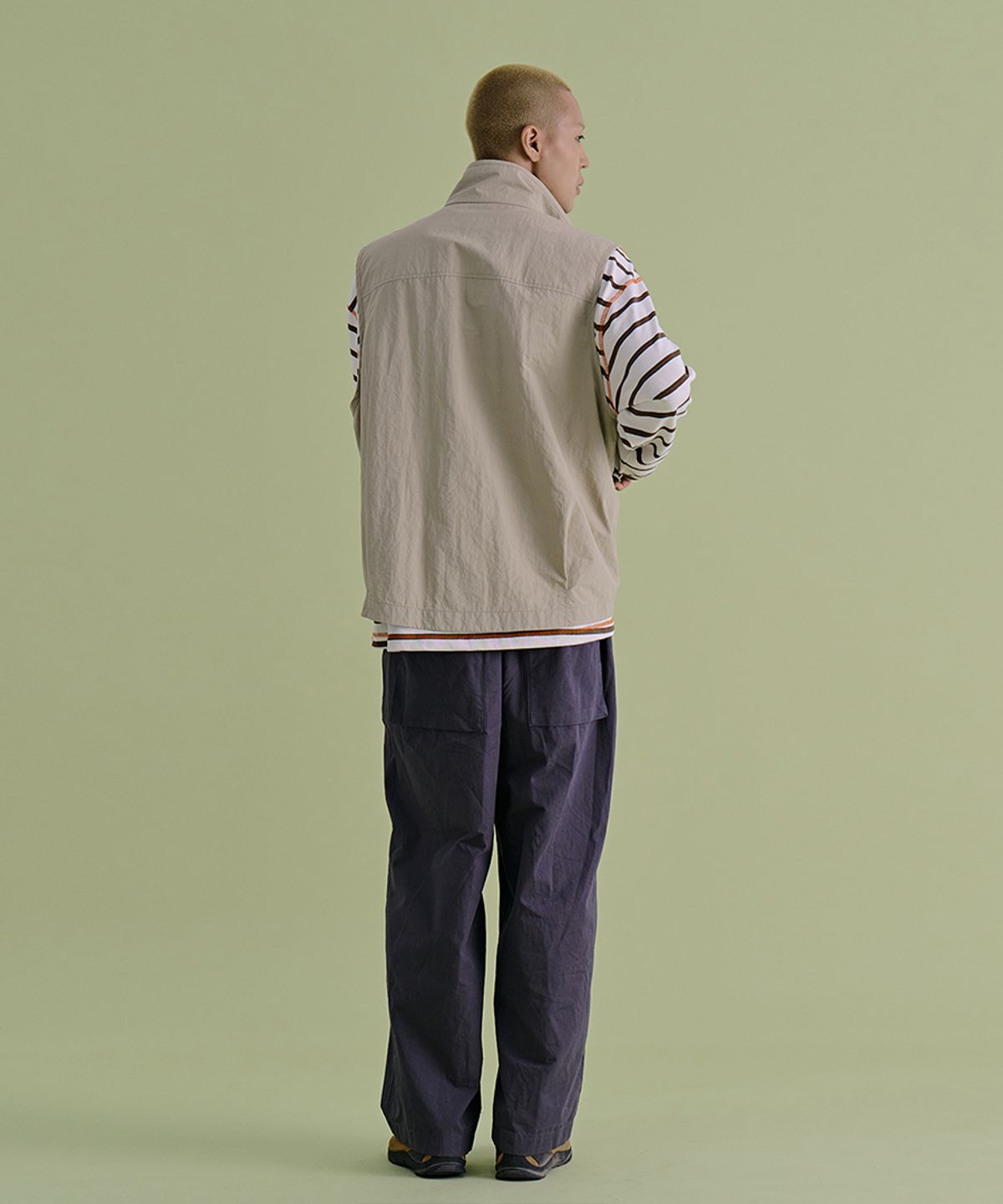 논타입(NONTYPE) FISHING MESH VEST (BEIGE)