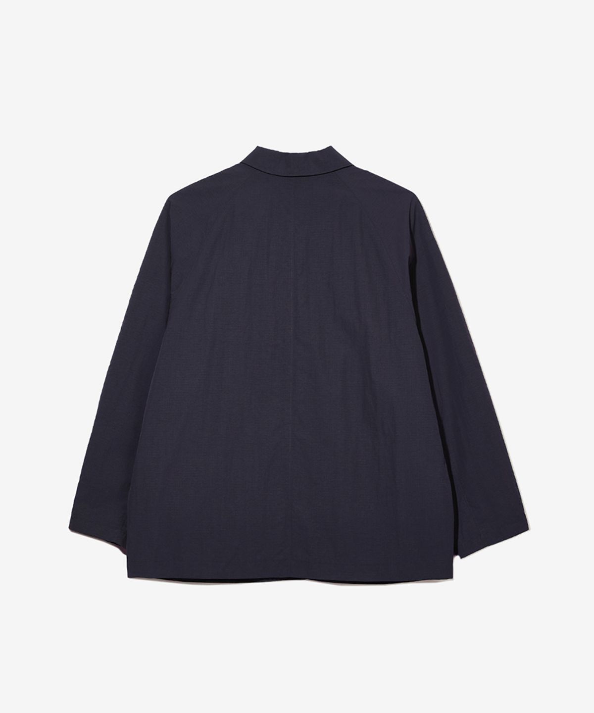 논타입(NONTYPE) PLACKET LAYERED COMFY JACKET (BLACK)
