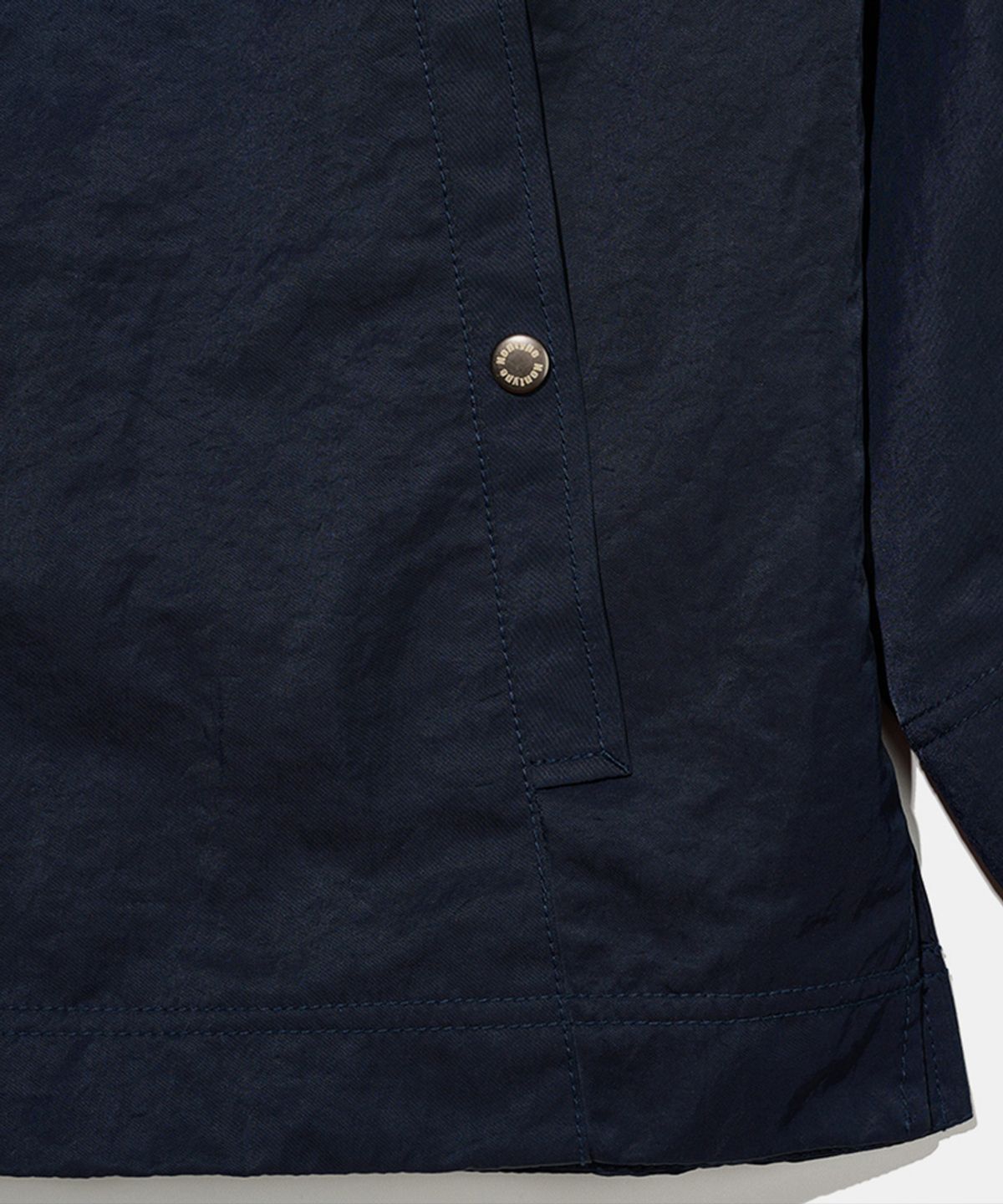 논타입(NONTYPE) NYLON TRUCKER JACKET (NAVY)