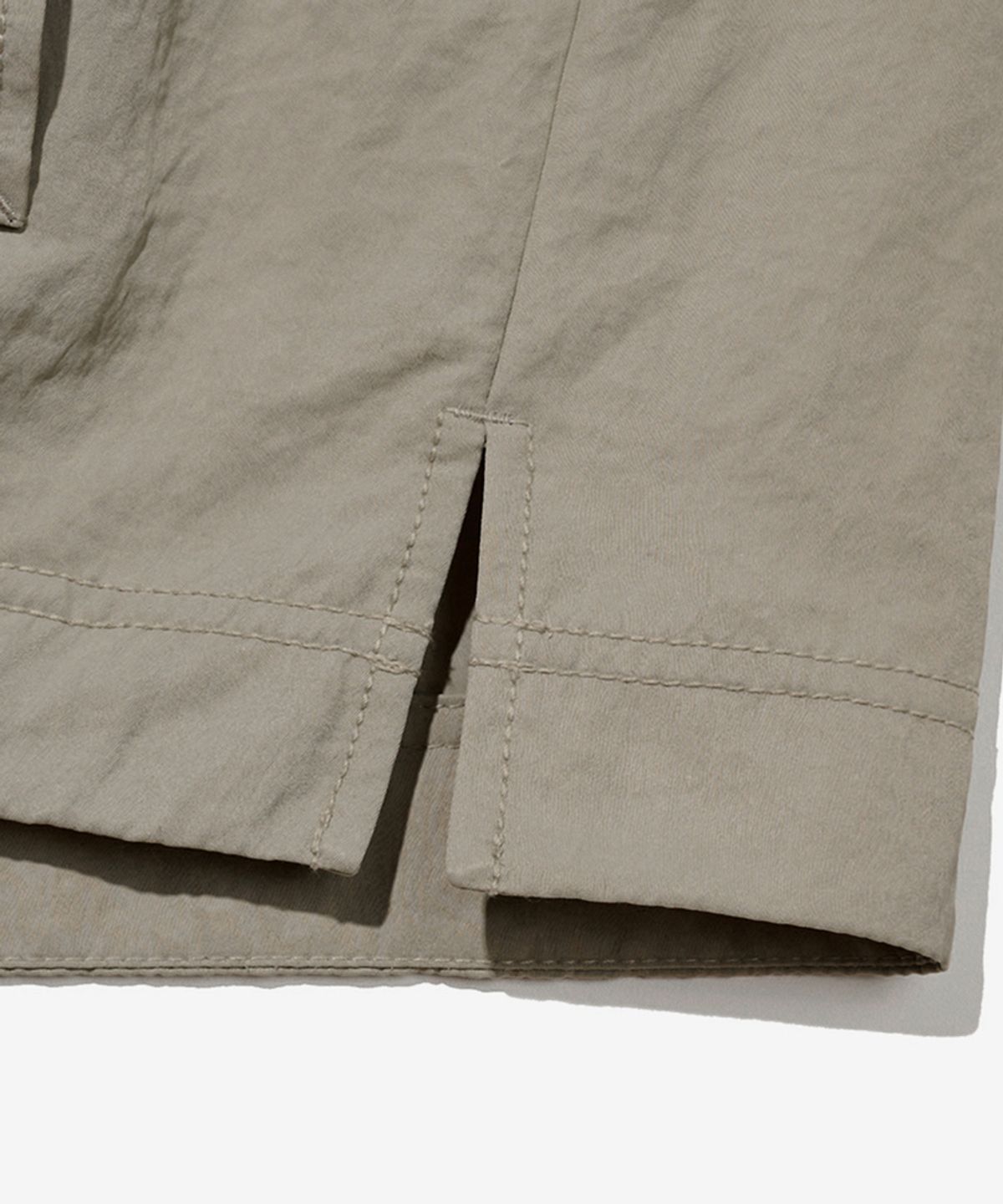 논타입(NONTYPE) NYLON TRUCKER JACKET (BEIGE)