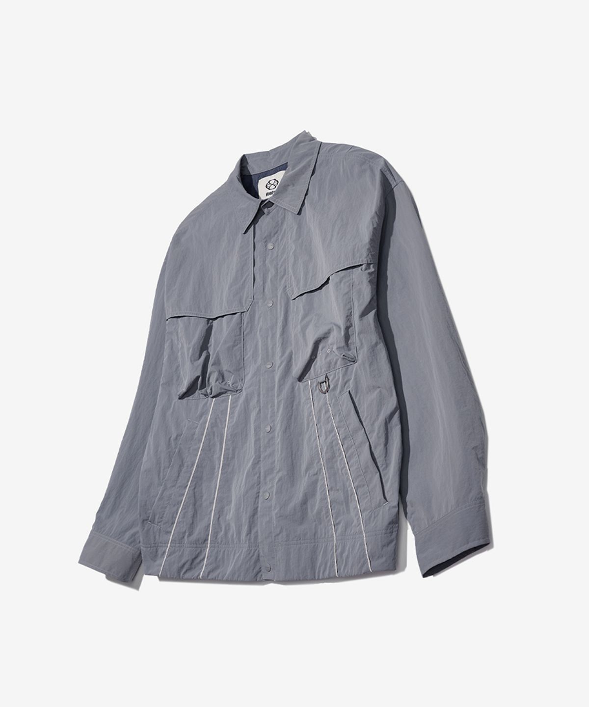 논타입(NONTYPE) PIPING PLACKET JUMPER (VIOLET)
