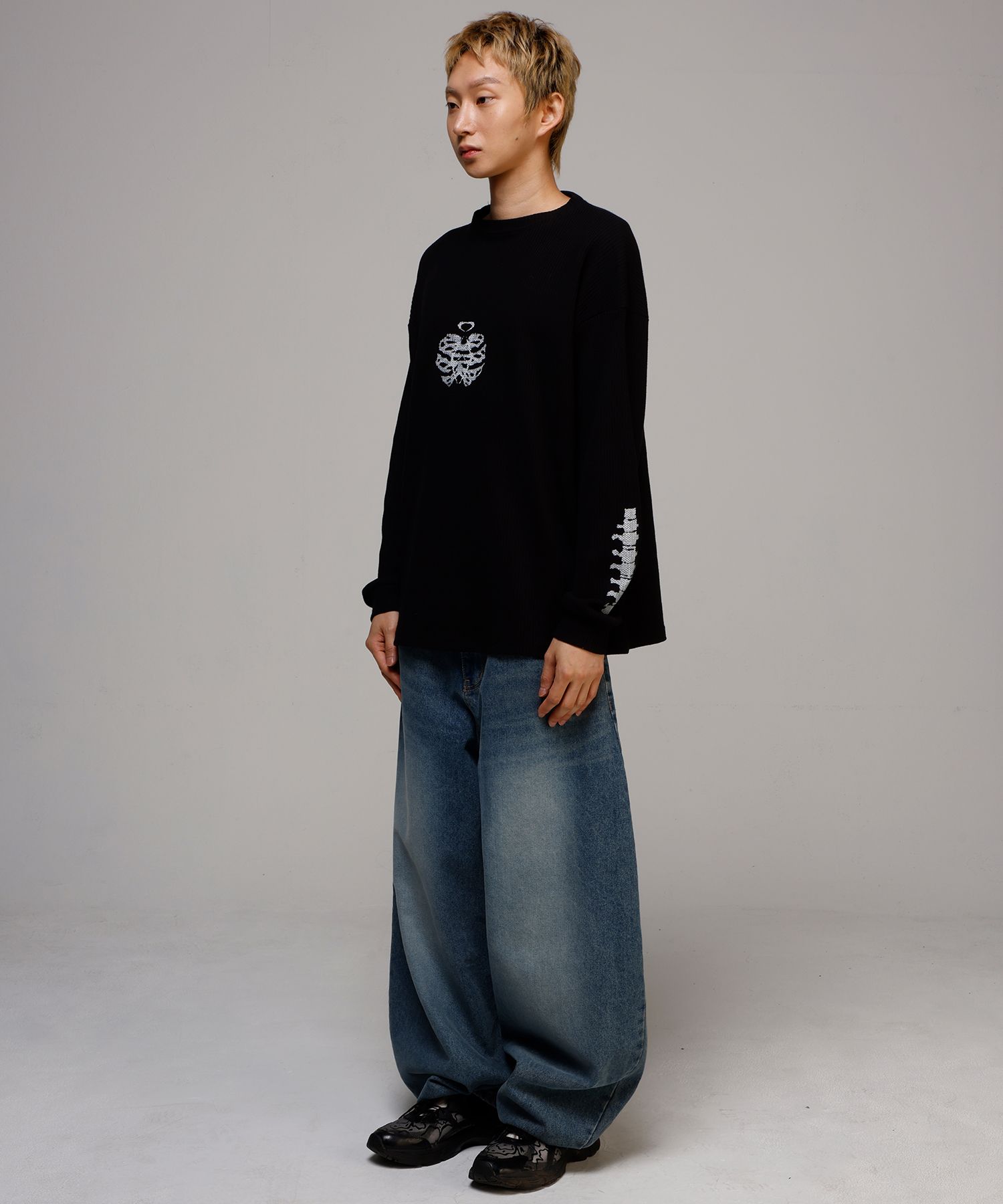 MUSINSA | SCALLYWAG Swing Balloon Fit Denim [Indigo]
