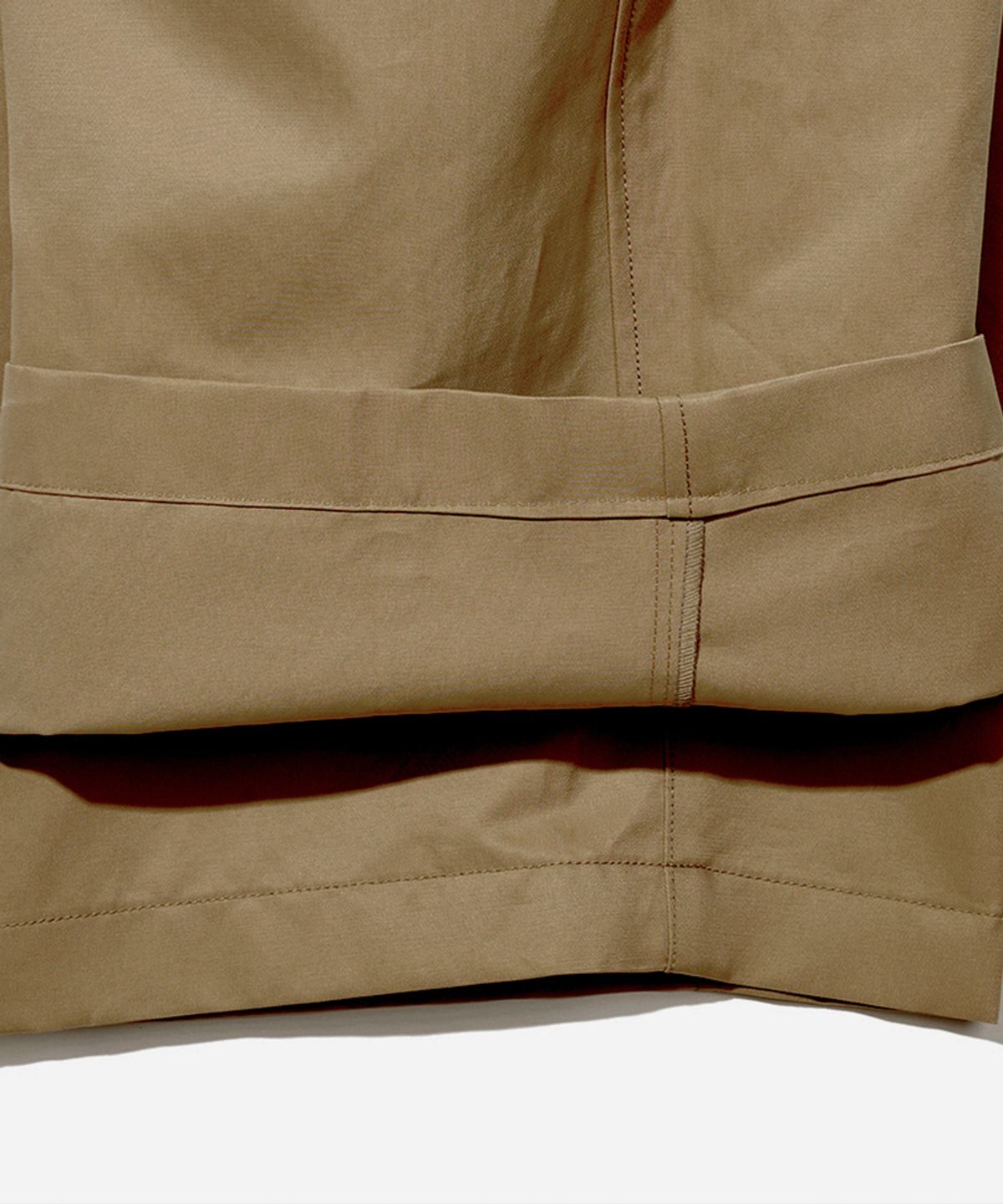 논타입(NONTYPE) ONE TUCK WIDE PANTS (BEIGE)