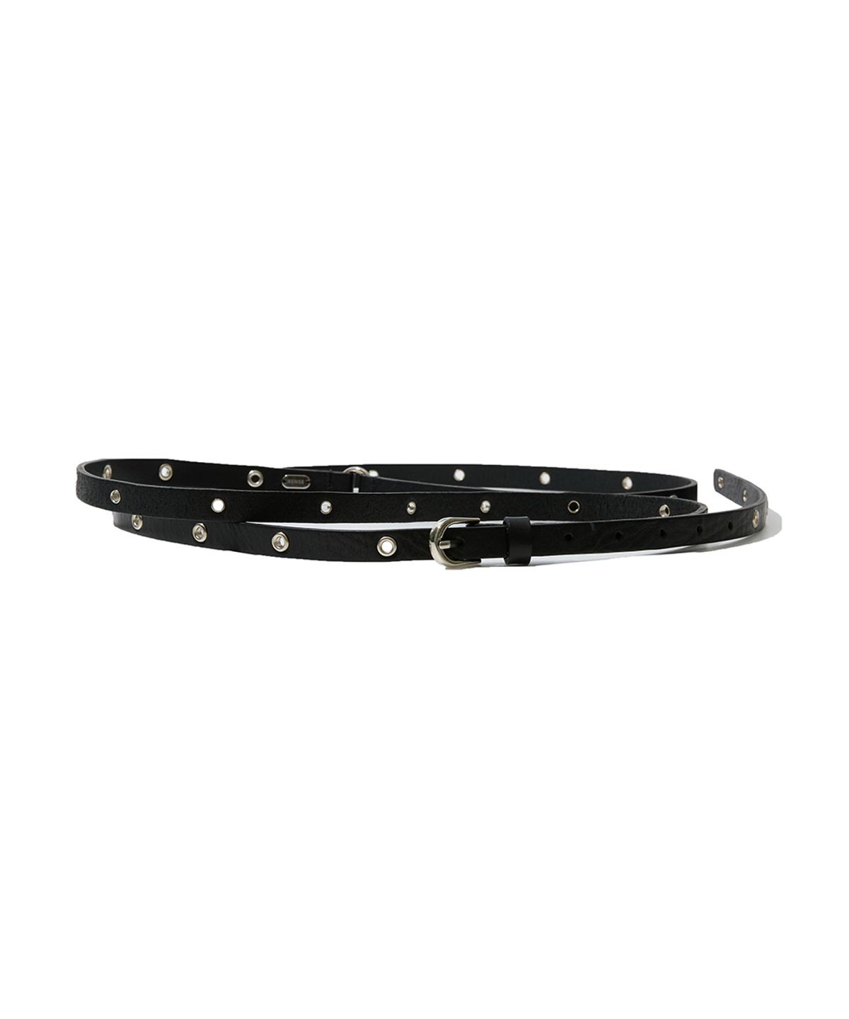 렌세(RENSE) Eyelet Double Leather Belt