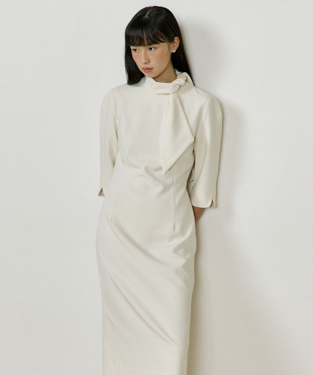 루시르주(LUCIR ZU) Muffler One-piece (ivory)