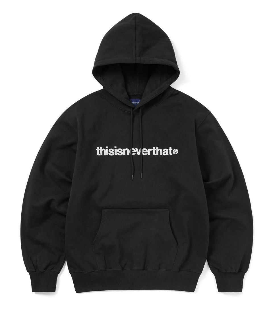 MUSINSA公式 | thisisneverthat (FW24) T-Logo Hoodie - Black