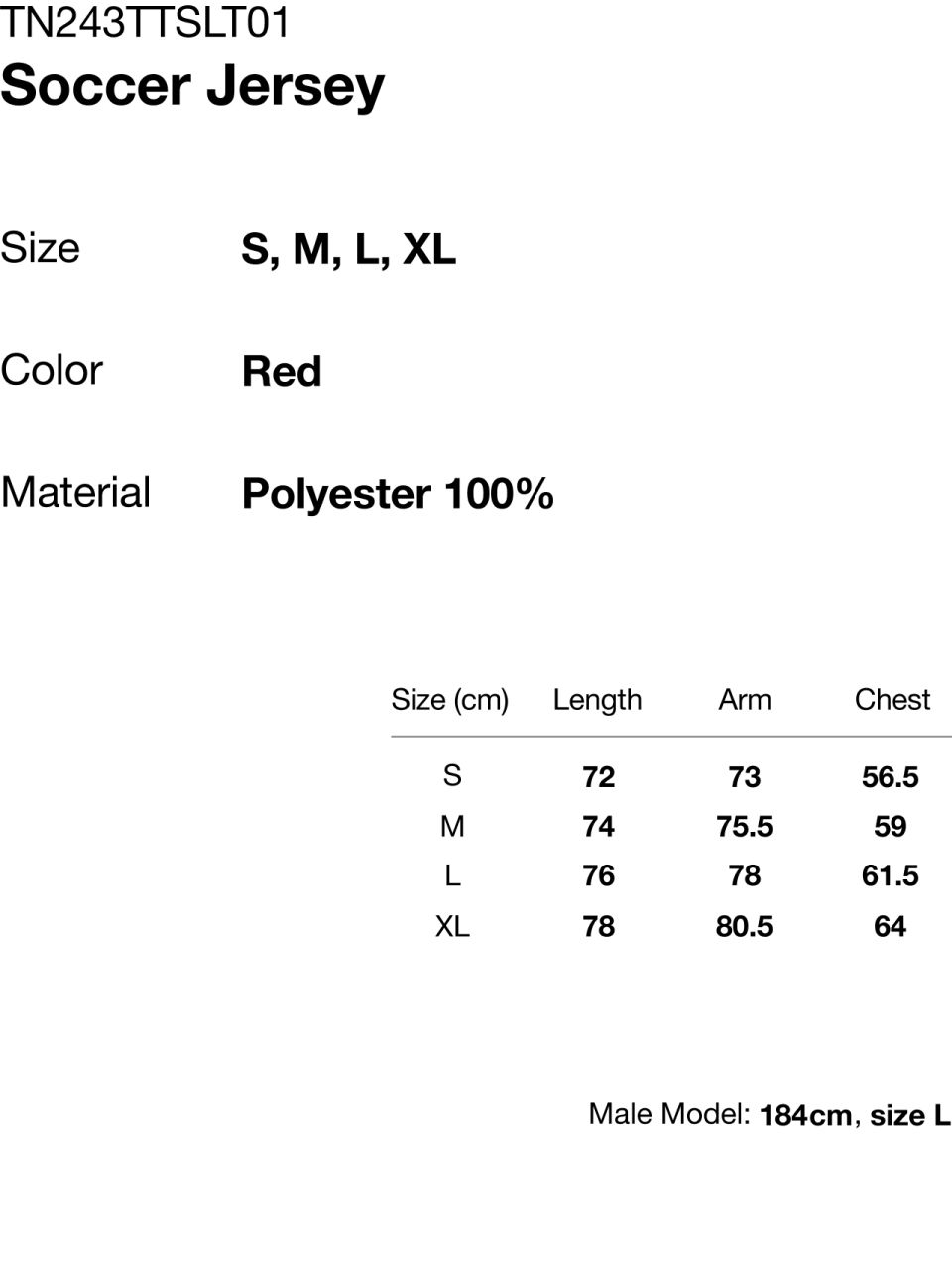 MUSINSA | thisisneverthat Soccer Jersey Red