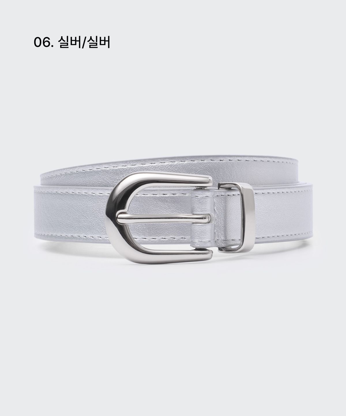 무신사 스탠다드 우먼(MUSINSA STANDARD WOMAN) 우먼즈 신세틱 레더 세미 웨스턴 슬림 벨트_20mm