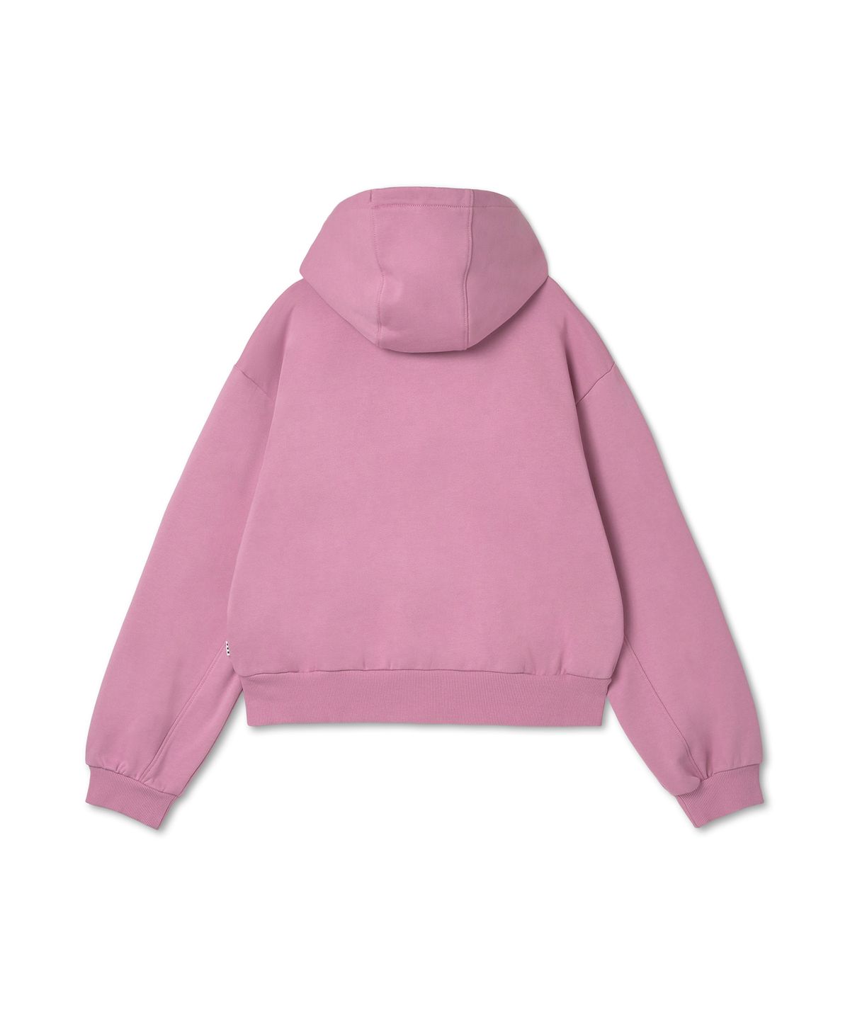반스(VANS) 로고 크롭 후드 티셔츠 - 폭스글로브 / VN000J28C3S1