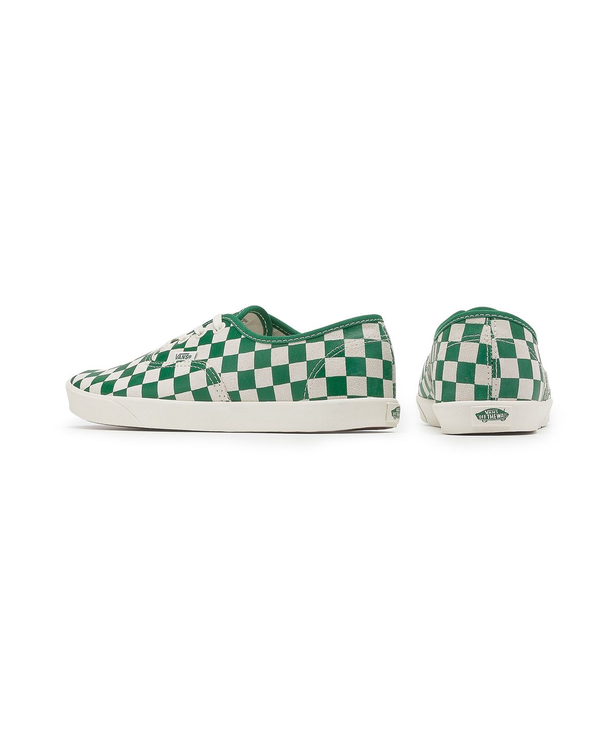 반스(VANS) 어센틱 로우프로 - (체커보드) 그린 / VN000D04CX11