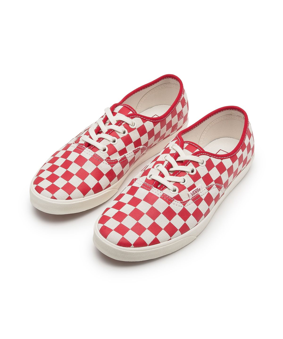 반스(VANS) 어센틱 로우프로 - (체커보드) 레드 / VN000D04RED1